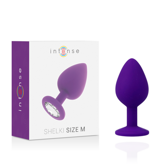 Plug Anal Shelki Silicona M - Intense