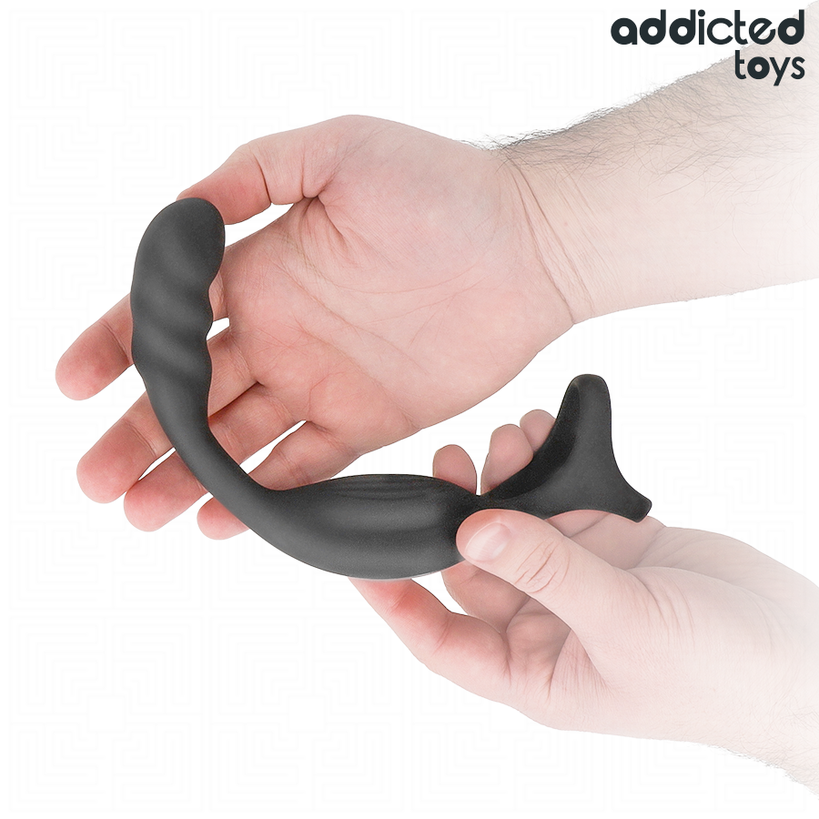 Anillo Doble Vibrador Prostático Control Remoto - Addicted Toys