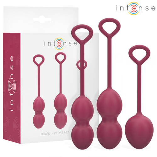 Bolas Kegel Charli Kit 3 Pesos - Intense