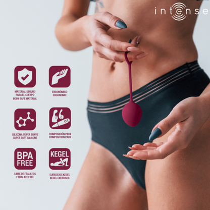 Bolas Kegel Charli Kit 3 Pesos - Intense