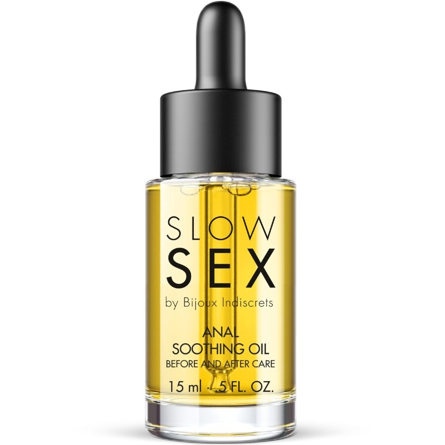 Aceite Anal Calmante Slow Sex 15 ml - Bijoux Indiscrets