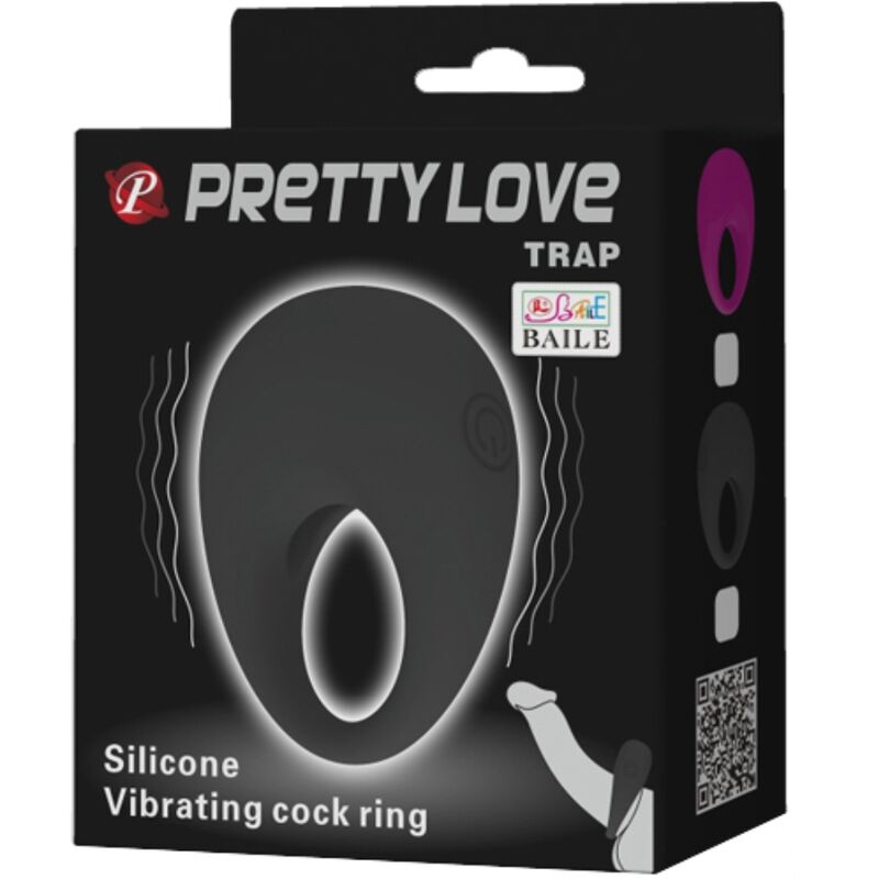 Anillo Vibrador Trap con Bala - Pretty Love