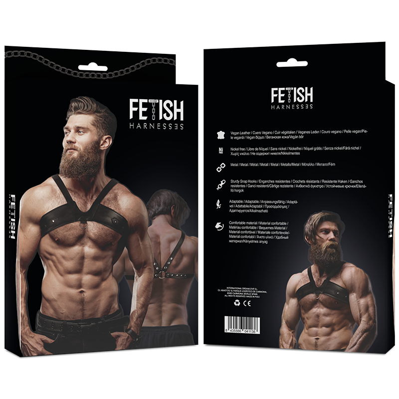 Arnés Frontal Pecho Hombre - Fetishe Submissive