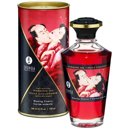Shunga Aceite de Masaje Efecto Calor 100 ml | Diferentes Aromas