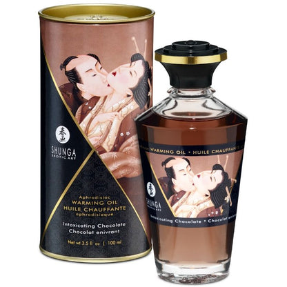 Shunga Aceite de Masaje Efecto Calor 100 ml | Diferentes Aromas