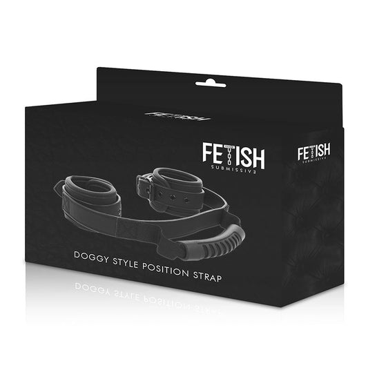 Esposas BDSM con Tirador Cuero Vegano - Fetish Submissive