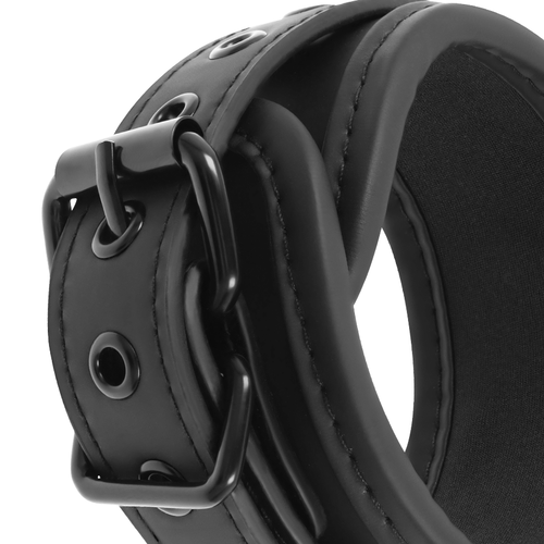 Set Collar y Esposas BDSM Cuero Vegano - Fetish Submissive