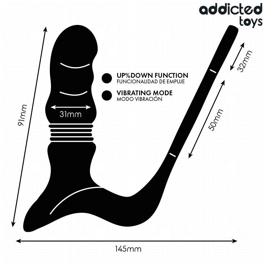 Anillo Prostático UP&DOWN - Addicted Toys