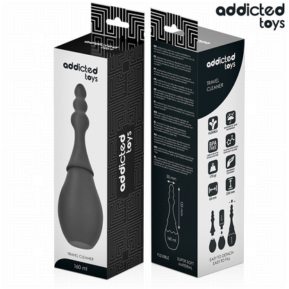Limpiador de Viaje Silicona 160 ml Modelo 4 - Addicted Toys