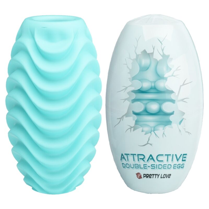 Huevo Masturbador Doble Cara Attractive - Pretty Love