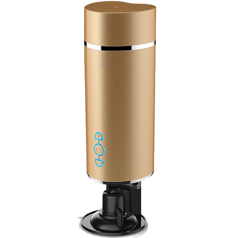 Masturbador Vibrador Vagina Dorado - Armony