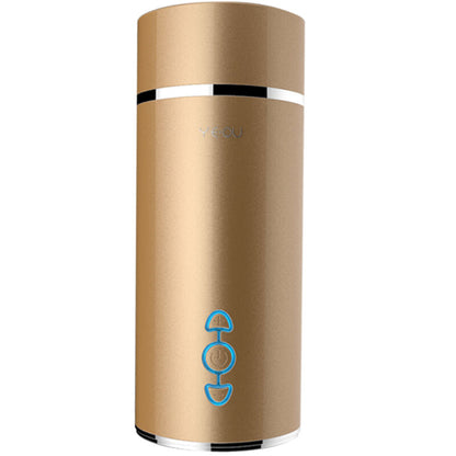 Masturbador Vibrador Vagina Dorado - Armony