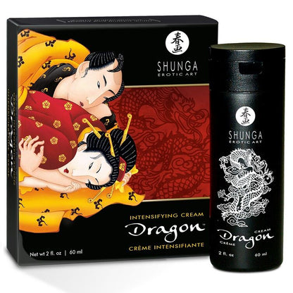 Crema Potenciadora Erección Dragon 60 ml - Shunga