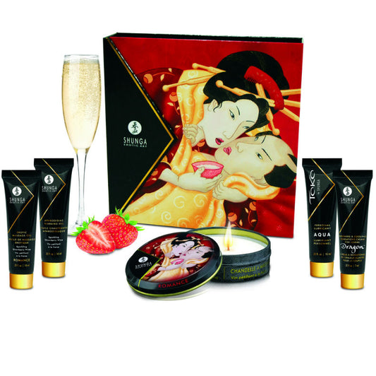 Kit Secret Geisha Fresas y Cava - Shunga