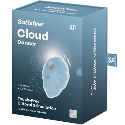 Satisfyer Cloud Dancer Azul – Succionador de Clítoris Air Pulse