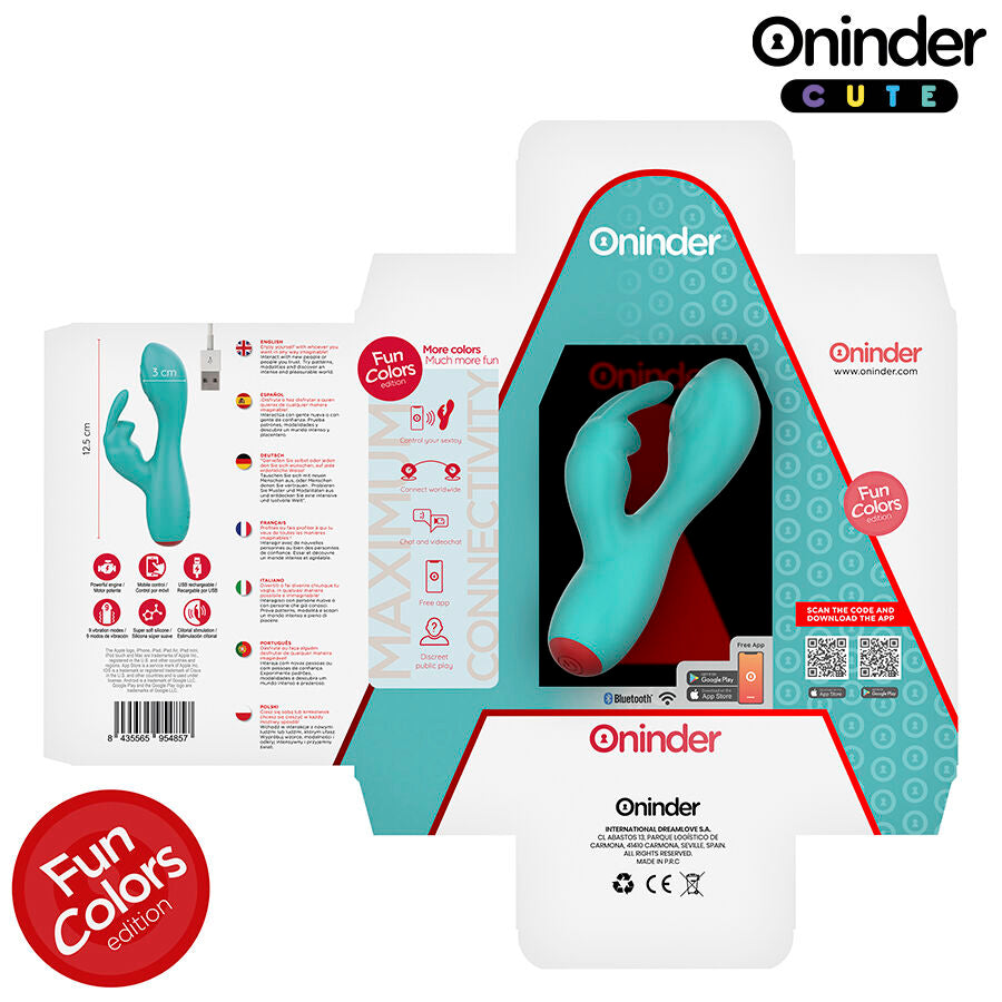 Vibrador Rabbit Love Bunny con App - Oninder Cute