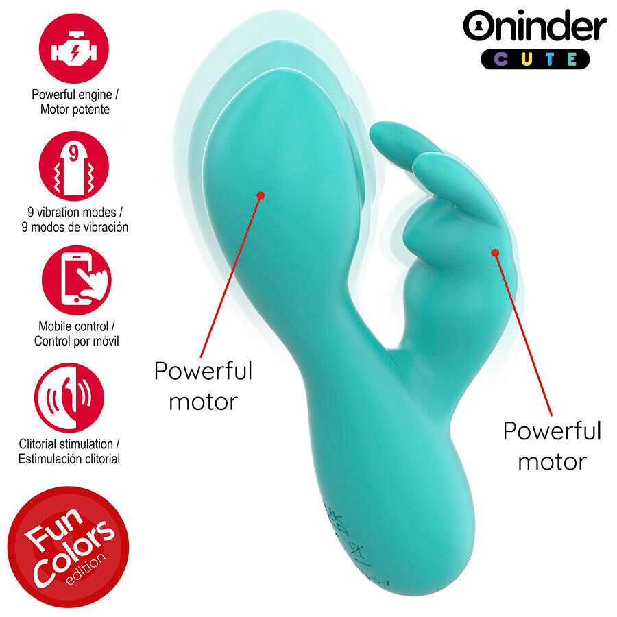 Vibrador Rabbit Love Bunny con App - Oninder Cute