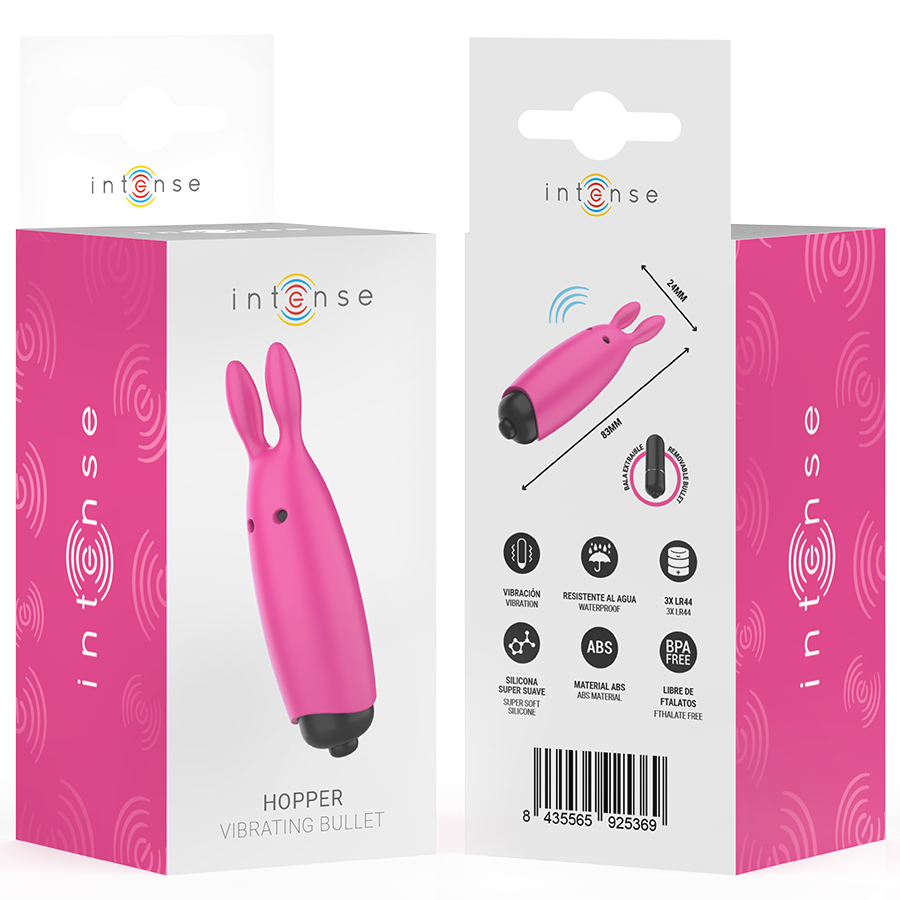Mini Vibrador Hopper Conejito - Intense