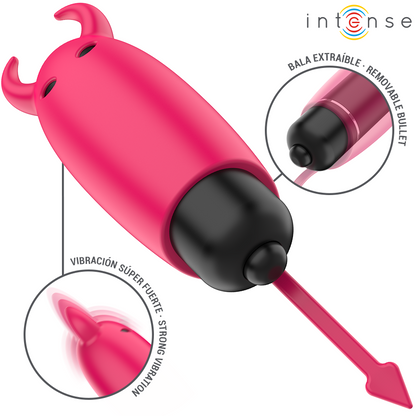 Mini Vibrador Scarlet Demonio - Intense