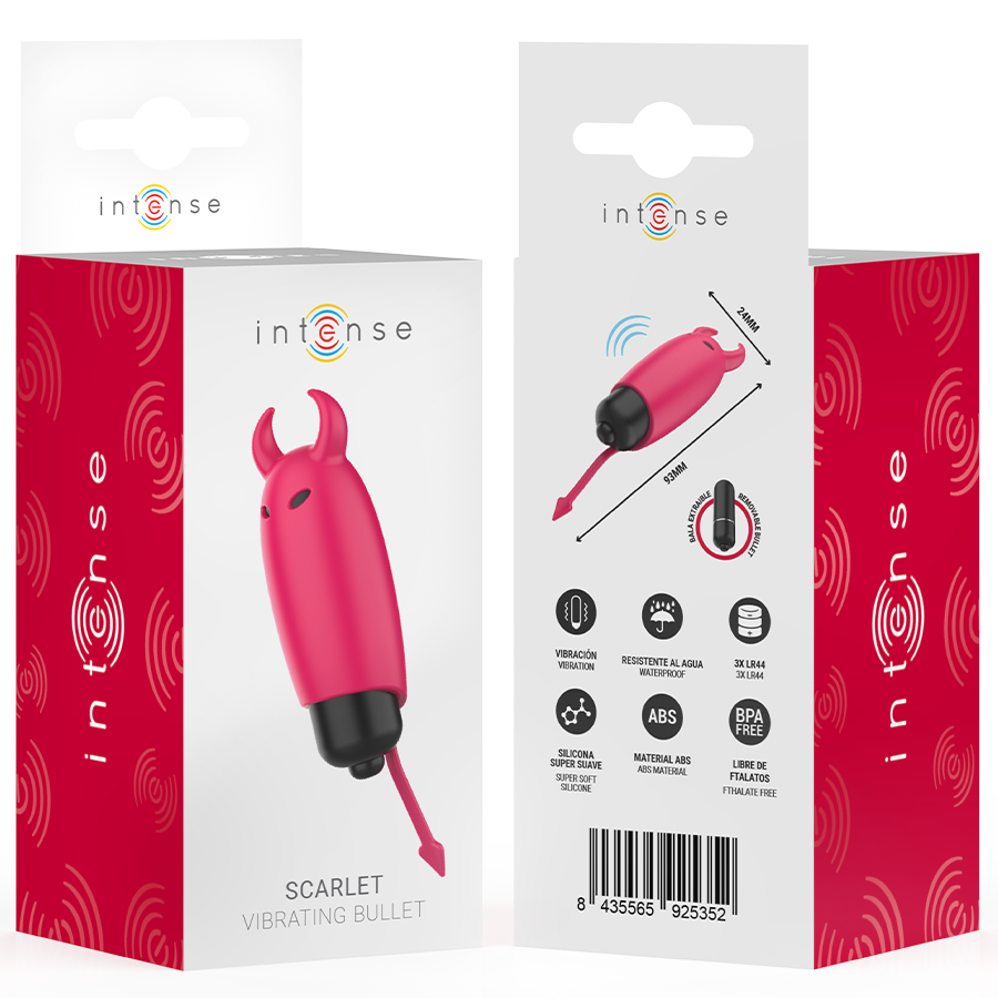 Mini Vibrador Scarlet Demonio - Intense