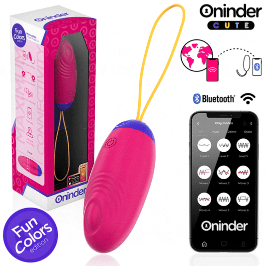 Huevo Vibrador Vibro-Wave con App - Oninder Cute