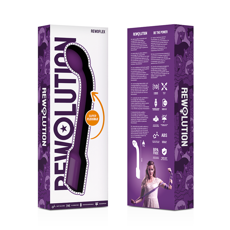 Vibrador Estimulador Punto G Flexible Rewoflex - Rewolution