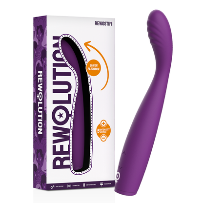 Vibrador Flexible Punto G Rewostim - Rewolution
