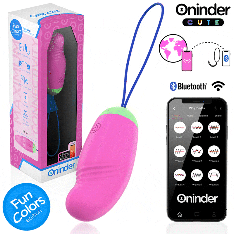 Huevo Vibrador Rotador 360 con App - Oninder