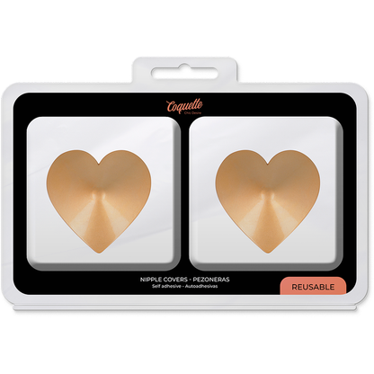 Cubre Pezones Corazones Dorados - Coquette Chic Desire