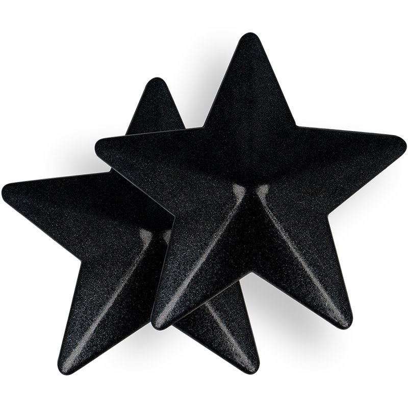 Cubre Pezones Estrellas Negras - Coquette Chic Desire