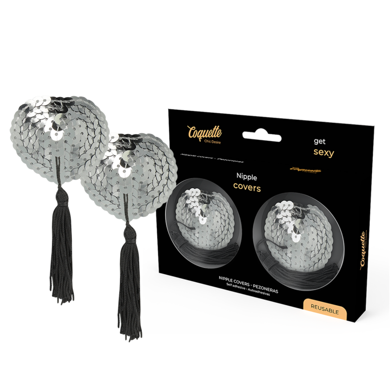 Cubre Pezones Silver - Coquette Chic Desire