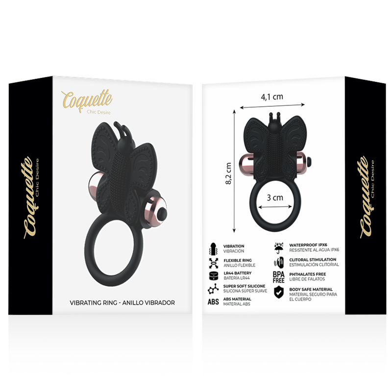Anillo Vibrador Butterfly - Coquette Chic Desire