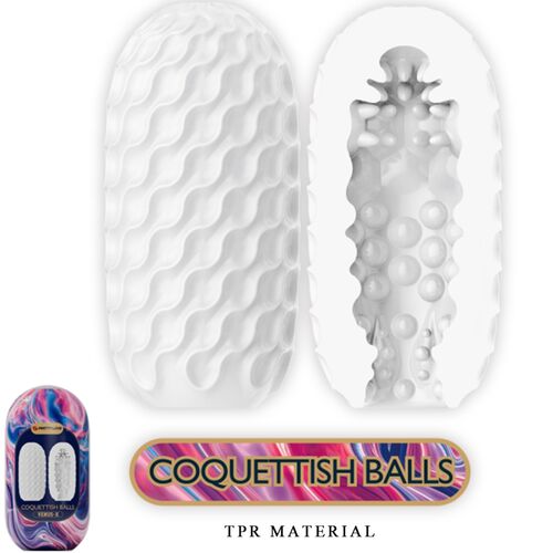 Masturbador Masculino Coquettish Balls - Pretty Love