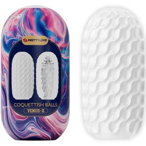 Masturbador Masculino Coquettish Balls - Pretty Love