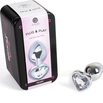 Plug Anal Corazón Talla S - Secretplay