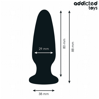 Plug Anal con Joya Silicona S - Addicted Toys