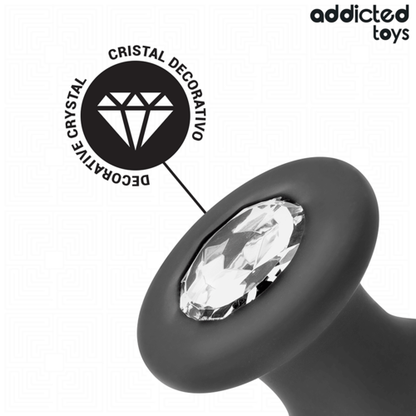 Plug Anal con Joya Silicona S - Addicted Toys