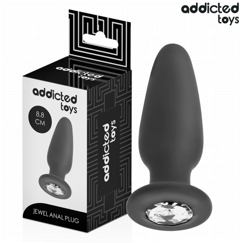 Plug Anal con Joya Silicona S - Addicted Toys