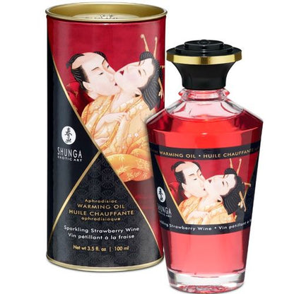 Shunga Aceite de Masaje Efecto Calor 100 ml | Diferentes Aromas