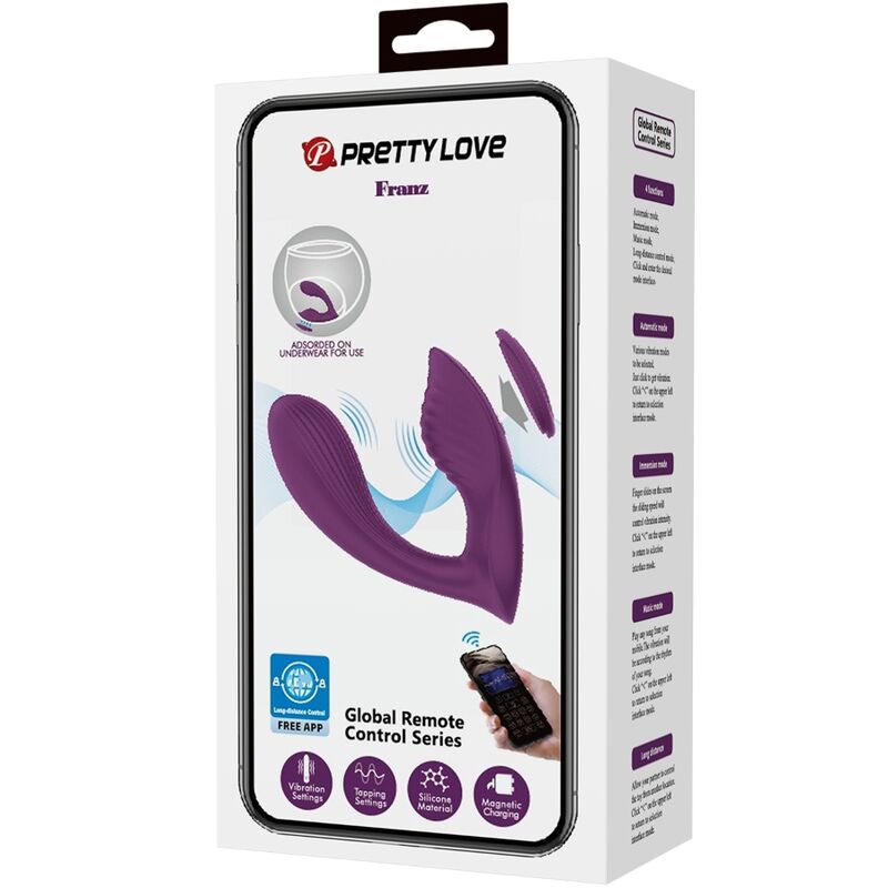 Masajeador Vibrador con App Gratuita - Pretty Love