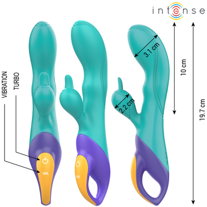 Vibrador Rabbit Fred Recargable - Intense