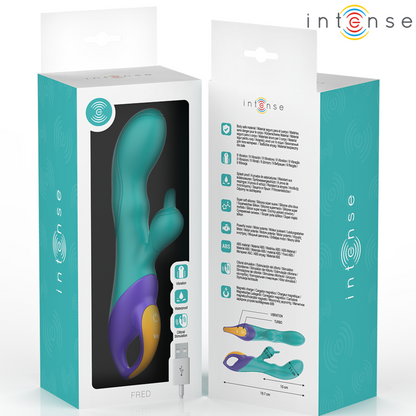 Vibrador Rabbit Fred Recargable - Intense