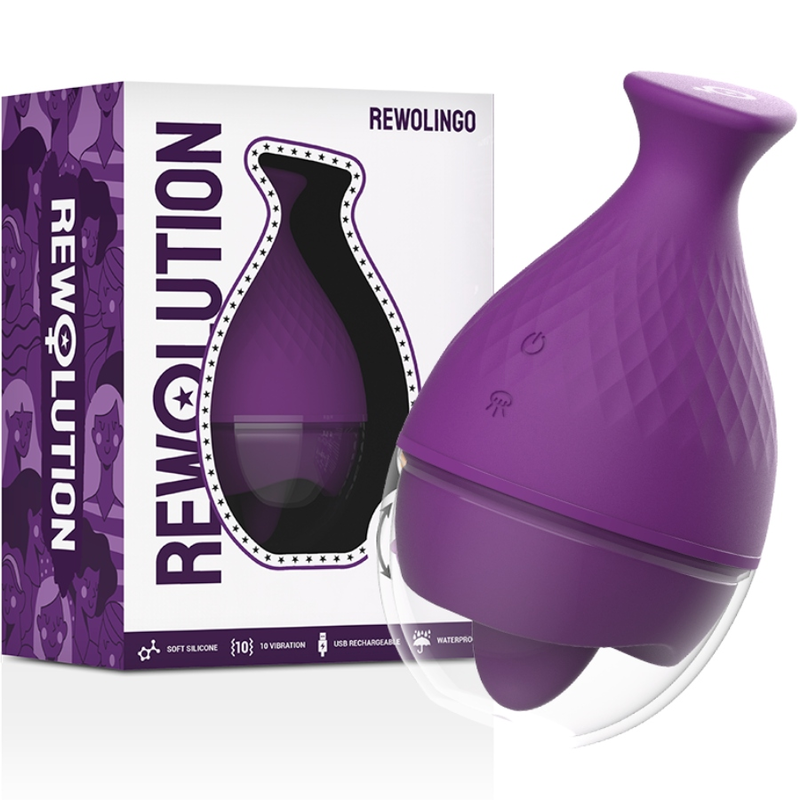 Vibrador con Lengua Rewolingo - Rewolution