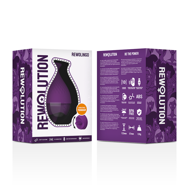 Vibrador con Lengua Rewolingo - Rewolution