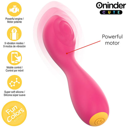 Vibrador Punto G Love Buddy Master con App - Oninder Cute