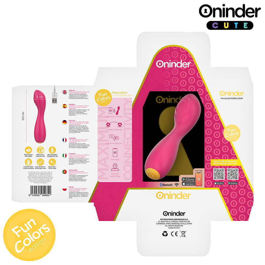 Vibrador Punto G Love Buddy Master con App - Oninder Cute