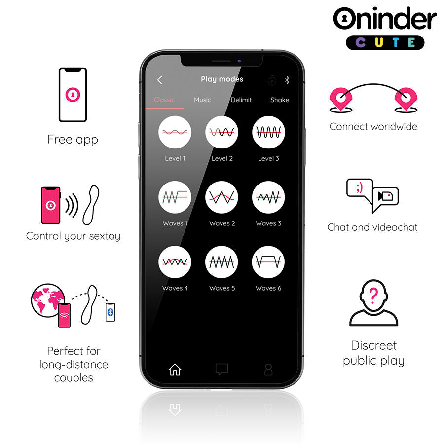 Vibrador Punto G Love Buddy Master con App - Oninder Cute