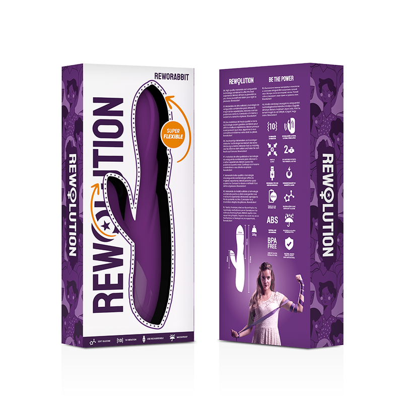 Vibrador Flexible Rabbit A-Spot Reworabbit - Rewolution